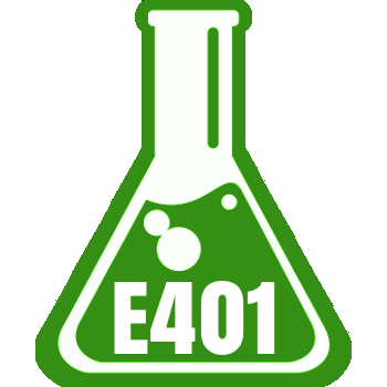 E401 Alginate de sodium